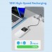 УМБ Vention 10000mAh PD 22.5W 3A 1Type-C 2USB QC3.0 LED Display Black (FHKB0)