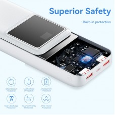 УМБ Vention 20000mAh PD 22.5W 3A 1Type-C 2USB PD+QC 3.0 LED Display Black (FHLB0)