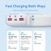 УМБ Vention 20000mAh PD 22.5W 3A 1Type-C 2USB PD+QC 3.0 LED Display White (FHLW0)
