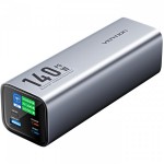УМБ Vention 27000mAh PD 140W 5A 2Type-C 1USB PD3.1+QC3.0 LED Display Gray (FHVH0)