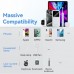 УМБ Vention 30000mAh PD 22.5W 3A 1Type-C 2USB PD+QC3.0 LED Display White (FHMW0)