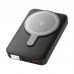УМБ Vention Magnetic Qi Wireless 10000mAh PD 22.5W 3A 1Type-C 1USB PD+QC 3.0 LED Display Black (FHTB0)