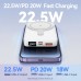 УМБ Vention Magnetic Qi Wireless 10000mAh PD 22.5W 3A 1Type-C 1USB PD+QC 3.0 LED Display Black (FHTB0)