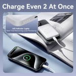 УМБ Vention Magnetic Qi Wireless 5000mAh PD 20W 3A 1Type-C Light Indicator Black (FHSB0)