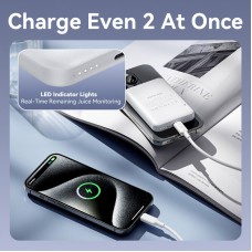 УМБ Vention Magnetic Qi Wireless 5000mAh PD 20W 3A 1Type-C Light Indicator Black (FHSB0)