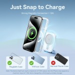 УМБ Vention Magnetic Qi Wireless 5000mAh PD 20W 3A 1Type-C Light Indicator Black (FHSB0)