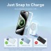 УМБ Vention Magnetic Qi Wireless 5000mAh PD 20W 3A 1Type-C Light Indicator Black (FHSB0)