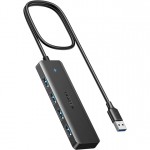 USB HUB 4USB 3.0 USB-USB 1m CM219 Ugreen Space Gray