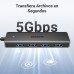 USB HUB 4USB 3.0 USB-USB 1m CM219 Ugreen Space Gray
