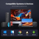 USB HUB Ugreen 9 in 1 USB 3.0 3USB 1Type-C USB-RJ45 1000M Ethernet CM475 Gray