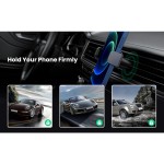 Автодержатель для смартфона 4.7-7.2" на решотку LP120 Ugreen Gray