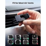 Автодержатель для смартфона 4.7-7.2" на решотку LP120 Ugreen Gray