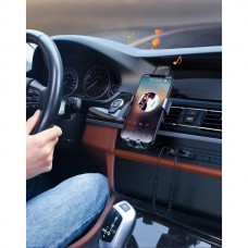 Адаптер Bluetooth 5.0 Aux with mic 3.5мм-USB CM309 Ugreen Black