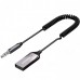 Адаптер Bluetooth 5.0 Aux with mic 3.5мм-USB CM309 Ugreen Black