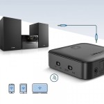 Адаптер Bluetooth Ugreen Aptx HD 5.0 (LY) Toslink-3.5мм CM144 Black