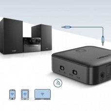 Адаптер Bluetooth Ugreen Aptx HD 5.0 (LY) Toslink-3.5мм CM144 Black