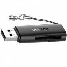 Адаптер USB-SD 3.0 карт 2 слота 5 Гбіт CM264 Ugreen Black