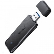 Адаптер Wi-Fi Ugreen AC1300 2.4GHz/5GHz USB 3.0 CM492 Black