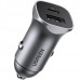 Автомобильное зарядное устройство Ugreen 1USB 1Type-C 30W 3A QC 4.0 EC305 Gray