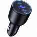 Автомобильное зарядное устройство Ugreen 1USB 2Type-C 130W 5A QC 3.0 CD293 Black