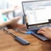 Внешний карман для SSD M.2 (NVME) M-KEY Ugreen 3.1 GEN2 CM400 Gray