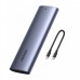 Внешний карман для SSD M.2 (NVME) M-KEY Ugreen 3.1 GEN2 CM400 Gray