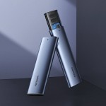 Внешний карман для SSD M.2 (NVME) M-KEY Ugreen 3.1 GEN2 CM400 Gray