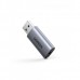 Звуковая карта USB AUX jack TRRS (Mic & Ear) ALC4030 Ugreen CM383 Gray