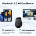 Мышь Ugreen 2.4GHz MU006 Ergonomic Wireless 4000dpi 4кн Silence Design Black