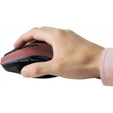 Мышь Ugreen 2.4GHz MU006 Ergonomic Wireless 4000dpi 4кн Silence Design Red