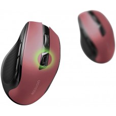 Мышь Ugreen 2.4GHz MU006 Ergonomic Wireless 4000dpi 4кн Silence Design Red