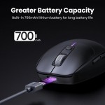 Мышь Ugreen 2.4GHz MU103 Wireless + Bluetooth 5000dpi 6кн Black