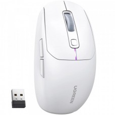 Мышь Ugreen 2.4GHz MU103 Wireless + Bluetooth 5000dpi 6кн White