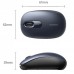 Мышь Ugreen 2.4GHz MU105 Wireless 2400dpi 3кн Blue