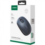 Мышь Ugreen 2.4GHz MU105 Wireless 2400dpi 3кн Blue