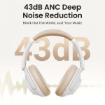 Наушники гарнитура накладные Bluetooth Ugreen HP202 HiTune Max5 Hybrid ANC White