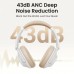 Наушники гарнитура накладные Bluetooth Ugreen HP202 HiTune Max5 Hybrid ANC White