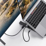Подставка для ноутбука Ugreen X-Kit HUB Type C-->2xUSB 3.2 Gen1/HDMI 4K /SD/TF CM359 Black