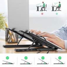 Подставка для ноутбука Ugreen X-Kit HUB Type C-->2xUSB 3.2 Gen1/HDMI 4K /SD/TF CM359 Black