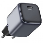 Сетевое зарядное устройство Ugreen 1Type-C Gan PD 30W 3A Nexode Mini cable CD319 Gray