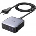 Сетевое зарядное устройство Ugreen 2Type-C 2USB Gan PD 65W 3.2A CD327 Desktop Fast Charger Black