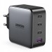 Сетевое зарядное устройство Ugreen 3Type-C 1USB Gan PD 100W 3A + Cable CD226 Gray
