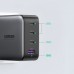 Сетевое зарядное устройство Ugreen 3Type-C 1USB Gan PD 100W 5A CD226 Black