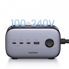 Сетевое зарядное устройство Ugreen 3Type-C 1USB PD 100W 3A Nexode Pro CD270 Balck