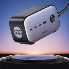 Сетевое зарядное устройство Ugreen 3Type-C 1USB PD 100W 3A Nexode Pro CD270 Balck