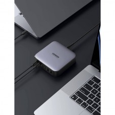 Сетевое зарядное устройство Ugreen 4Type-C 2USB Gan 200W 5A PD3.0 CD271 Black