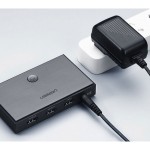 Сплиттер HDMI-HDMI 2.0 UHD 4K60Hz HDR 1x2 CM186 Ugreen Black