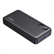 УМБ Ugreen 20000mAh 2USB 1Type-C PD 22.5W 3A QC+PD+SCP+PPS Black