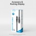 Кабель Type-C-Type-C Vention Zinc Alloy Shell E-Marker Chip 100W 5A 480Mbps 1.2m Black (CTKBAV)