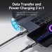 Кабель Type-C-Type-C Vention Zinc Alloy Shell E-Marker Chip 100W 5A 480Mbps 1.2m Black (CTKBAV)